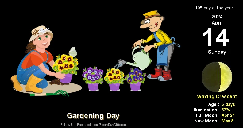 Gardening Day - April 14