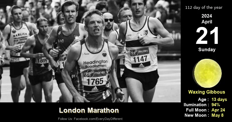London Marathon - April 21