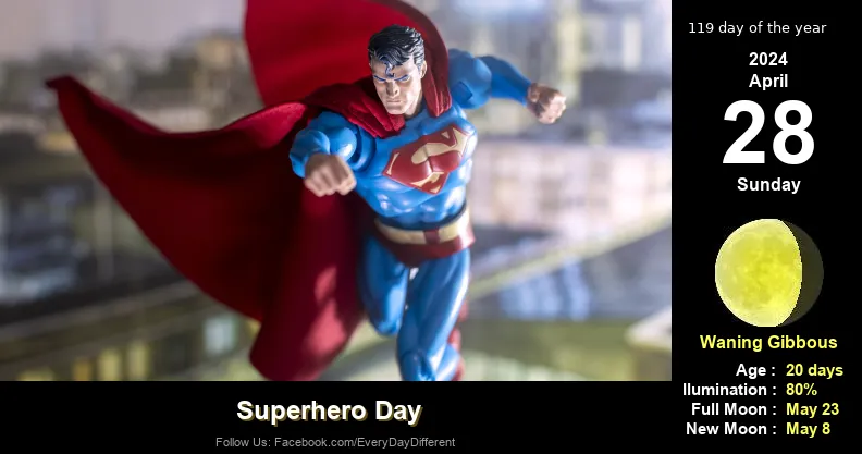 Superhero Day - April 28
