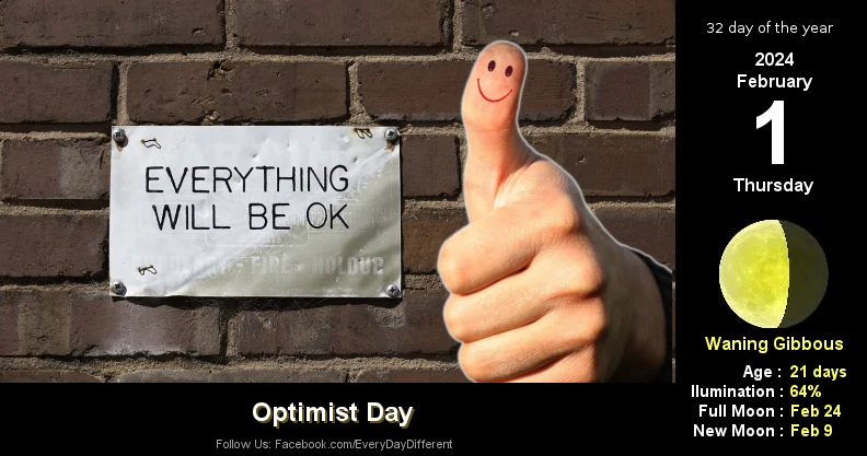 February 1 - Optimist Day