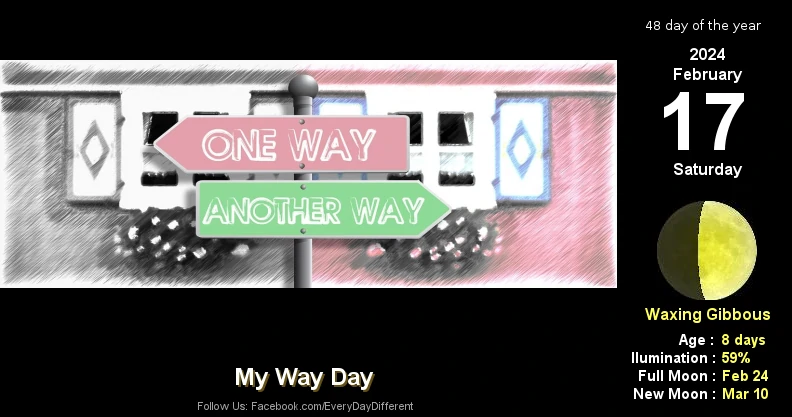 My Way Day - February 17
