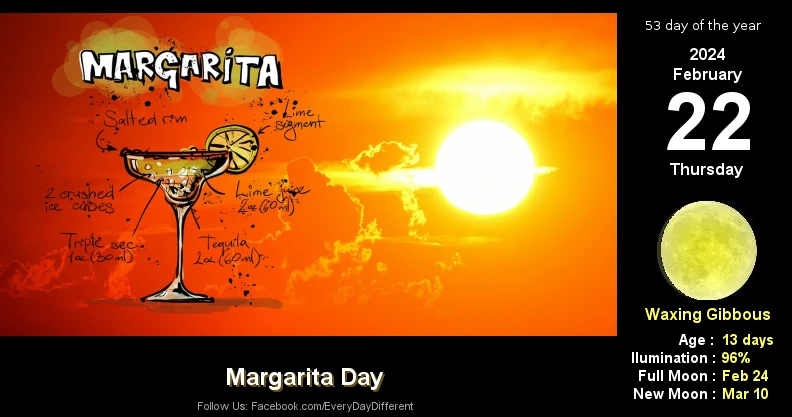 Margarita Day - February 22