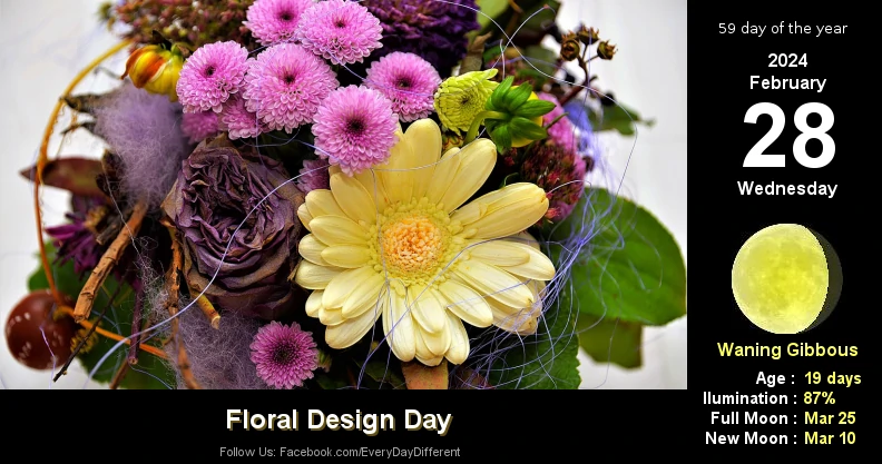 Floral Design Day - February 28