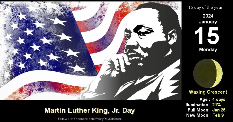 Martin Luther King Jr. Day - January 15