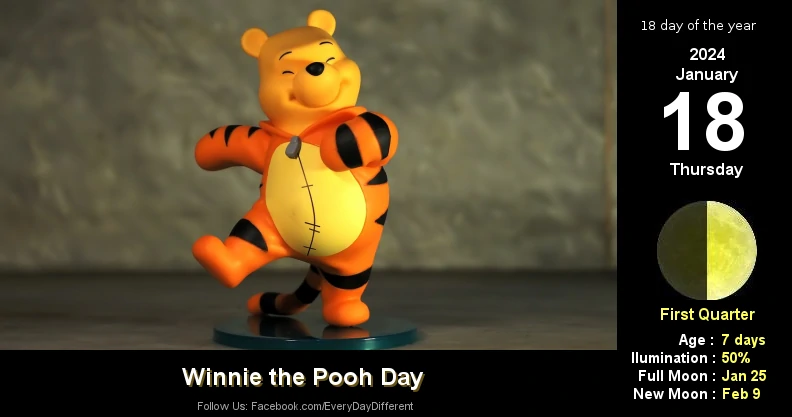 Winnie the Pooh Day - January 18