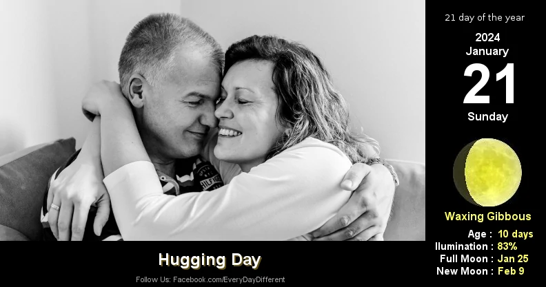 Hugging Day - January 21