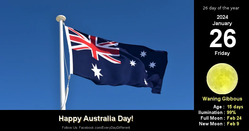 Australia Day - January 26