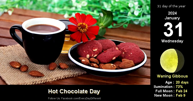 Hot Chocolate Day - January 31