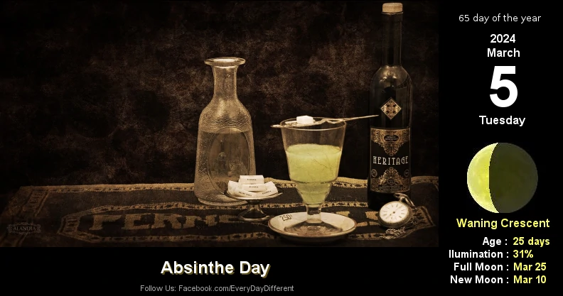 Absinthe Day - March 5