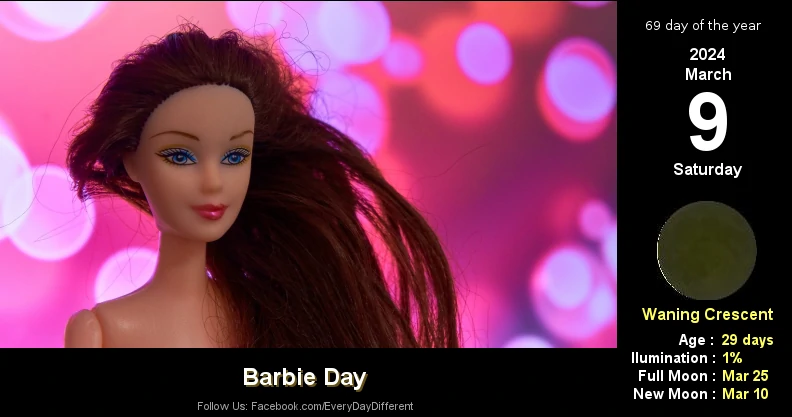 Barbie Day - March 9