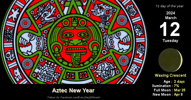 Aztec New Year - March 12