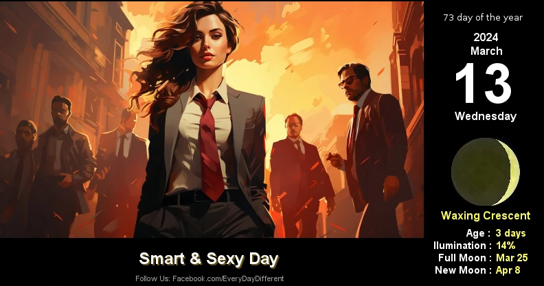Smart & Sexy Day - March 13