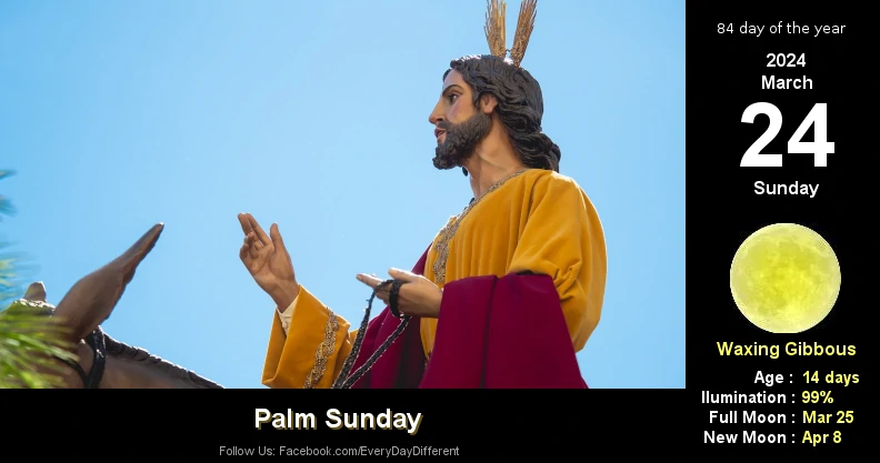 Palm Sunday 2024 - March 24