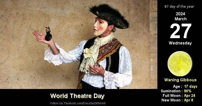 World Theatre Day - March 27