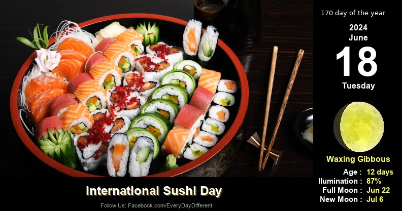International Sushi Day - June 18