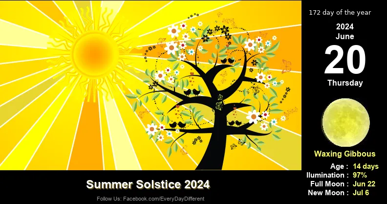 Summer Solstice - June 20