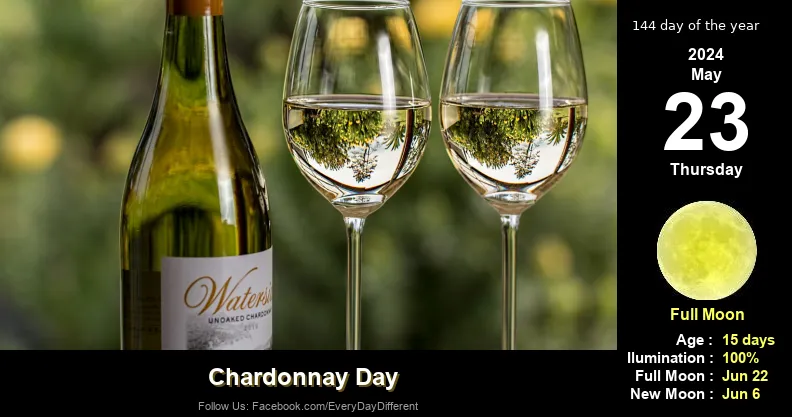 Chardonnay Day - May 23