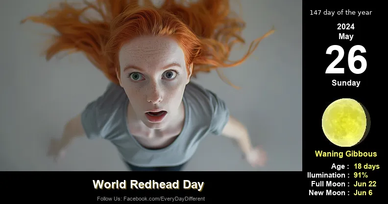 World Redhead Day - May 26