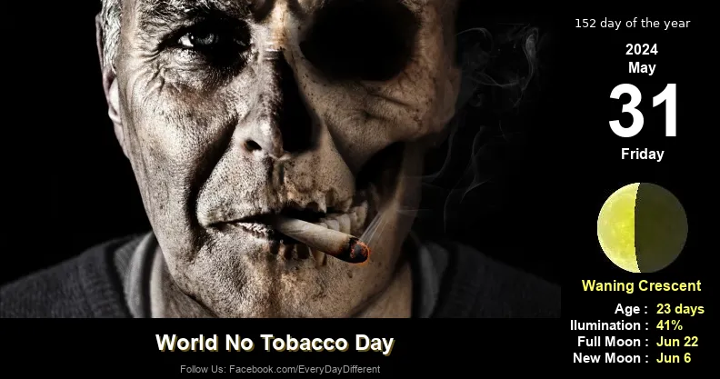 World No Tobacco Day - May 31